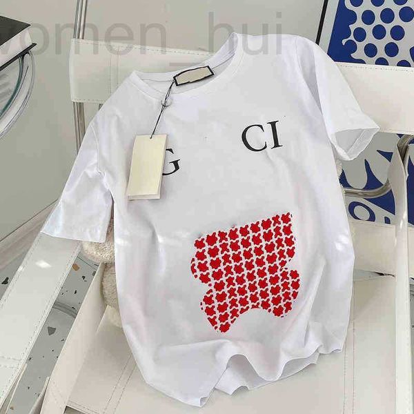 

women's t-shirt designer 75% factory direct online 22 spring and summer new fashion women's net red same round neck cotton t-shirt, White