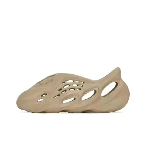 

slippers designer slides sliders sandals men women designers sneakers outdoor sandal shoe onyx bone desert sand earth brown ochre flip flops, Black
