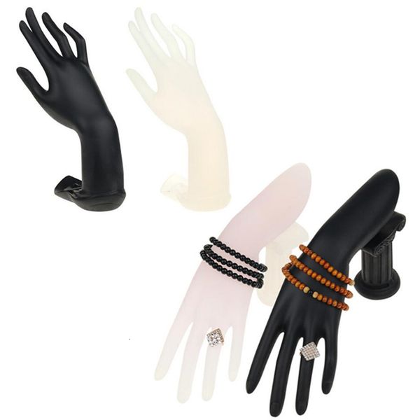 

mannequin fashion bracelet holder stand display wedding ring organizer packaging wholesale for woman jewelry shop show shelf fake hand 23080, Khaki