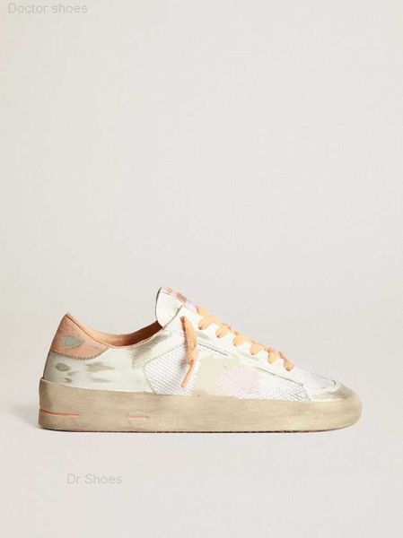 

shoe sole handmade stardan mesh sneakers dirty designer luxurious italian vintage white leather with peach pink xx heel tag, Black