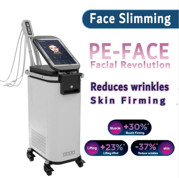 

pe face ems lifting skin tightening machine rf and hi-emt face tighten patch gesicht face skin tightening wrinkles removal beauty machine