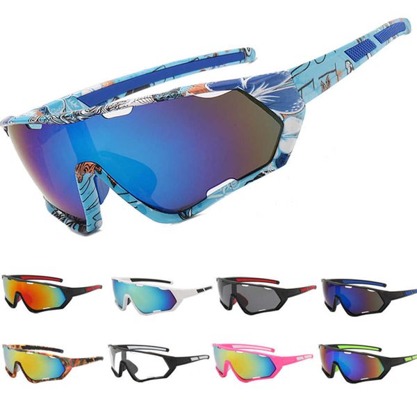 

fashion new riding glasses riding sunglasses uv400 sports bike mountain bike glasses for men and women road, Silver