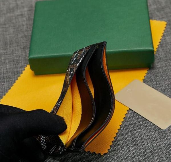 

goya bag new designer card holder mini wallet genuine goya leather with box purse fashion womens men purses mens key ring credit
