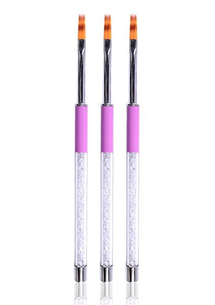 

whole pragmatic nail brush tools nail agradient dizzy dye pen nail painting tools handle nylon ombre6646101, Yellow