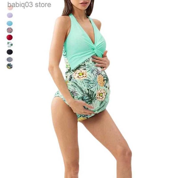 

maternity swimwears swimwear for pregnant women swiming wear one piece pregnancy swimsuit suspender swim suit plus size maternity bathing su, White