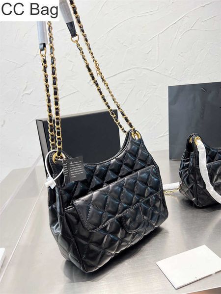 

cc bag 9a vintage fashion cc luxuries designers women bag lady shoulder bags designer clutch purses calfskin quilted wallets luxury handbags, White