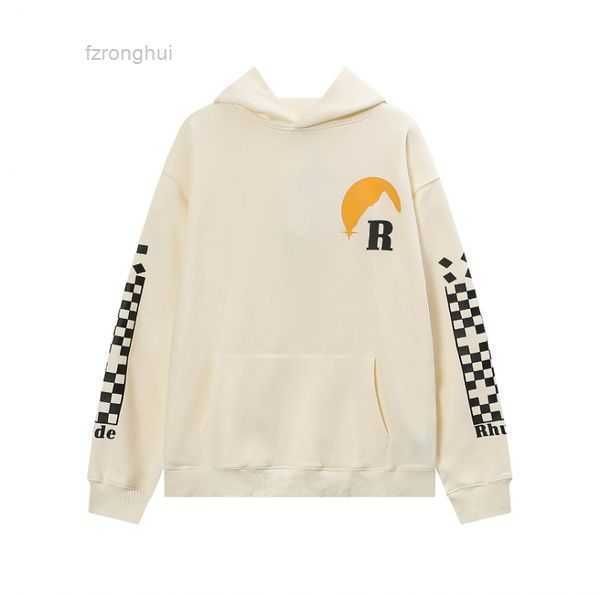 

new mens hoodies rhude hooded men women designer fashion popular letters printing pullover winter sweatshirts 4 g3il, Black