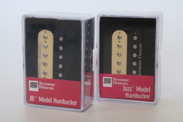 

sd humbucking guitar pickup pickup set: jb sh-4 & jazz sh-2n zebra