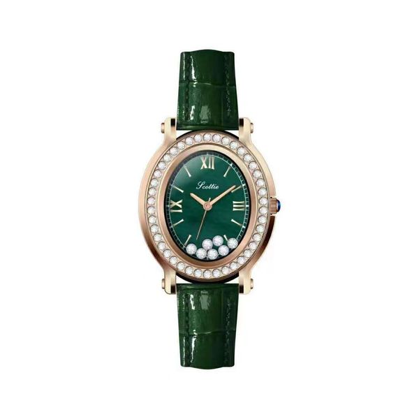 

womens watches luxury designer fashion quartz-battery waterproof, Slivery;brown