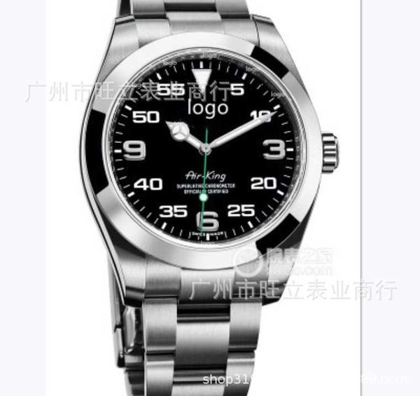 

fashion luminous wrist watches rlolex 40mm lord air 116900 126900 114210 quality steel mechanical stable good quality movement 3130 3230 hig, Slivery;brown