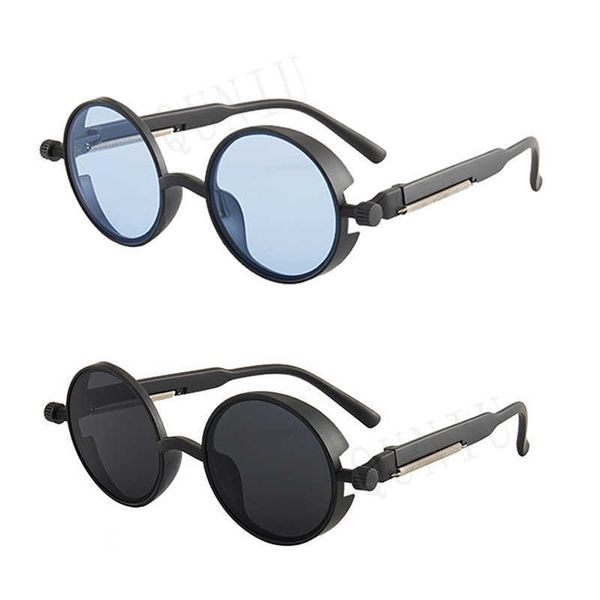

fashion new style metal steampunk vintage sunglasses for men women retro round sun glasses eyewear gafas sol mujer, Silver