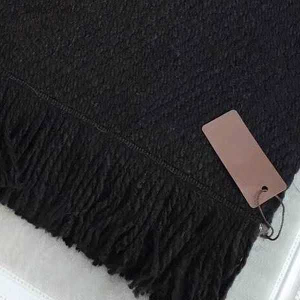 

wool scarves winter cashmere scarf men women high end designer oversized big letter pattern pashmina shawl neckerchiefs new long wraps 1vsey, Blue;gray