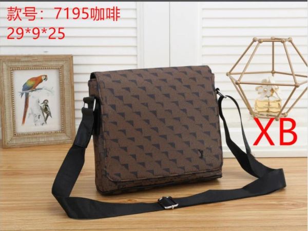 

2023 luxury designer messenger bag reverse canvas mens crossbody trio 3 piece sets fashion man shoulder bags tote purse wallet clutch