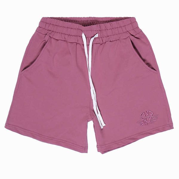 

anvtt embroidered all cotton (95%) small loop basketball shorts for men's loose fitting sports and fitness quarterback shorts for breat, White;black