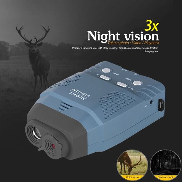 

digital nv100 night vision device scope monocular ir telescope video dvr lcd-screen+4gb tf card 2x wildlife night hunting