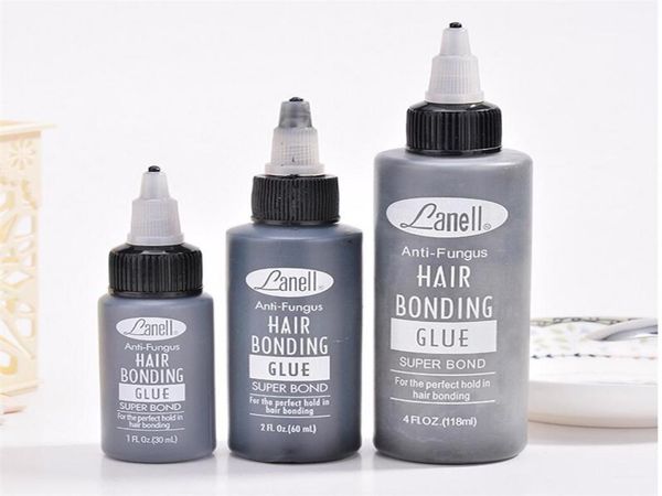 

antiallergy hair bonding glue hairpiece wig hair extension gel glues for pro salon 30ml 60ml 118ml2575299, Black;brown