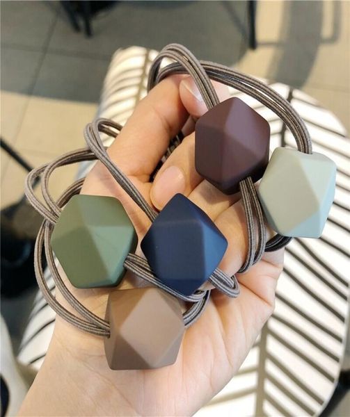 

fashion square elastic hair band korea hair accessories for girls women handmade hair tie head band scrunchies ornaments2371091