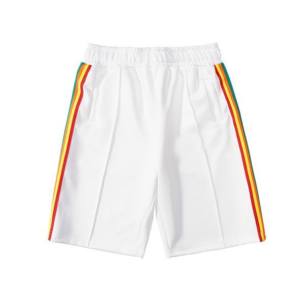 

new men's pants and women's shorts designer palm letter print stripe ribbon casual five point summer beach d2e3, White;black