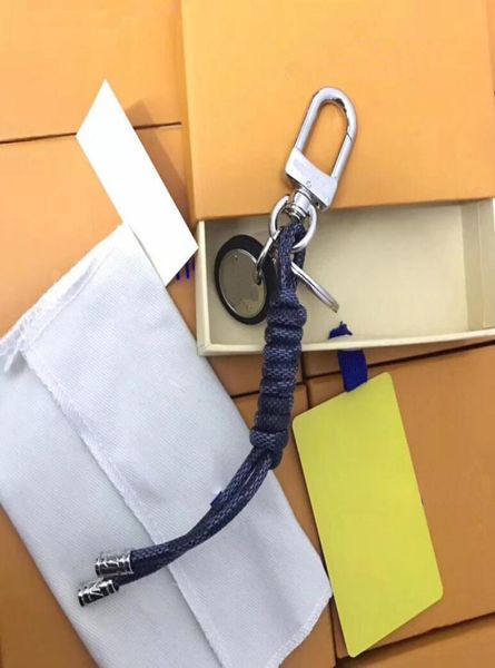 

new classic rope key chain handmade leather style key chain can be used by men and women3296357, Silver
