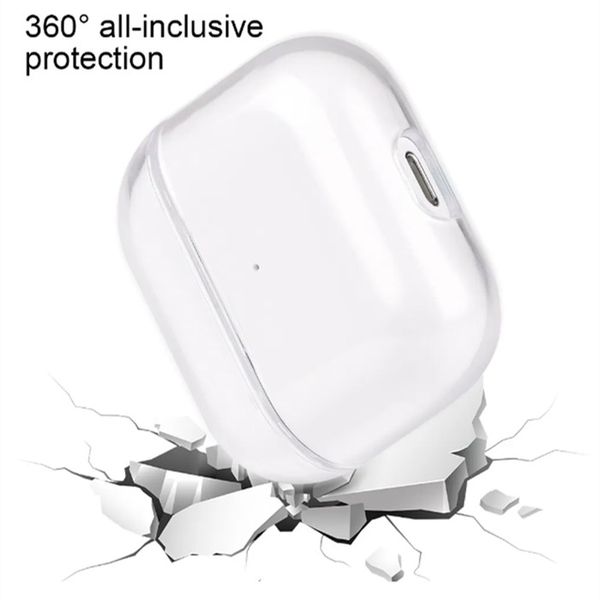 

USA Stock For pro 2 air pods 3 4 Max Earphones airpod Bluetooth Headphone Accessories Solid Silicone Cute Protective Cover Wireless Charging Shockproof Case