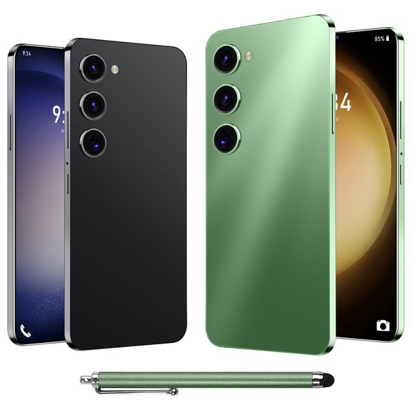 

Free shipping S23 5G face recognition 16G+512GB Type-C smartphone wholesale, Green