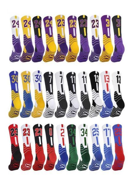

men039s basketball sports socks training tube 38 styles towel bottom antiskid wearresistant breathable suitable for all seas7322538, Black