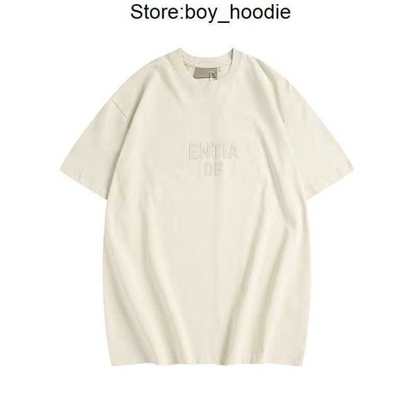 

2023 ess designer mens t-shirts womens tees short summer fashion casual with letter superior quality bvxf, White;black