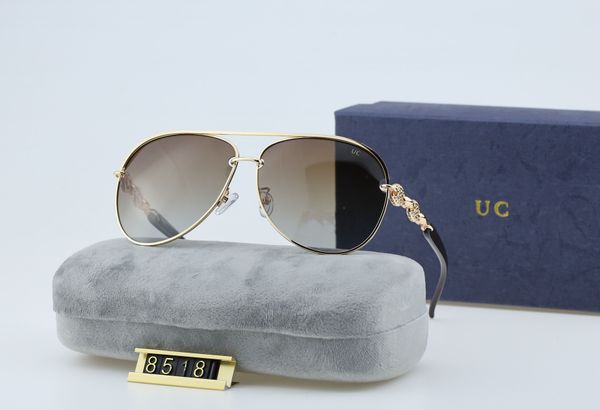 

outdoor mountain climbing sunglasses for men and women, oval metal connecting plate, leg travel sunglasses 8518, White;black