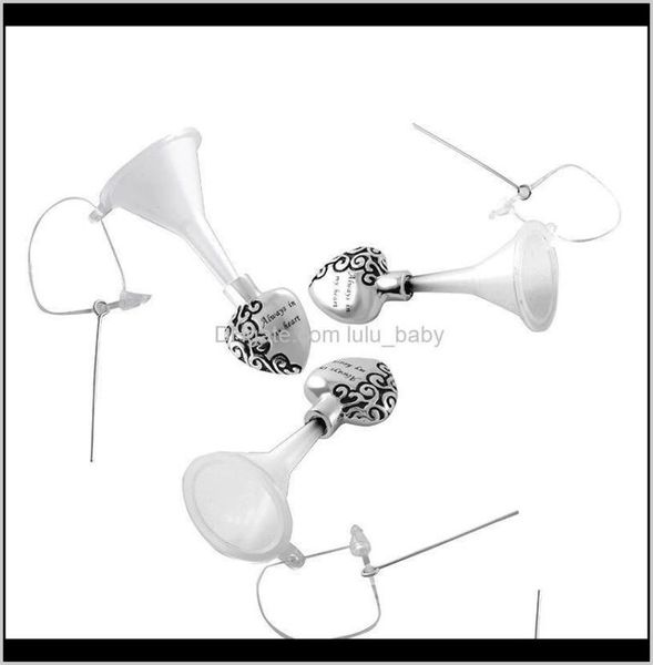 

whole or retail plastic material mini funnel fill kits cremation jewelry accessories filling kit with specification for ash g55500497, Silver