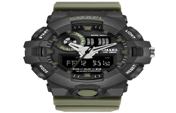 

men watches red style new sport watch brand quartz 50meters waterproof men gift clock 7582511, Silver