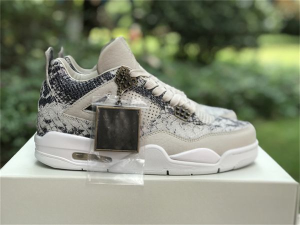 

shoes shoes&sandals 4 4s premium snakeskin 819139-030 sports sneakers original