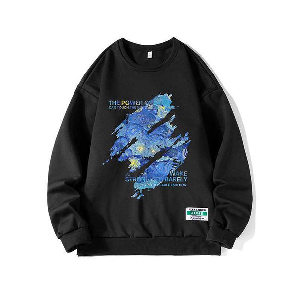 

printing custom puff pullover hoodies customize men's hoodies sweatshirts tl, Black