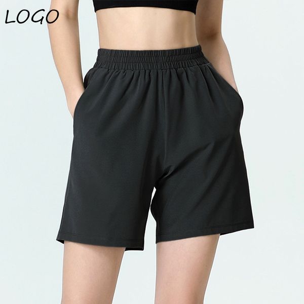 

yoga outfits al sports shorts women's loose outdoor running pants fitness quick-drying anti-slip high-waisted yoga pants