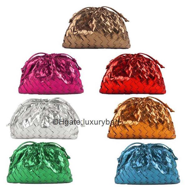 

aaaaabotteg uneta jodie mini teen intrecciato fashion weaving cloud packet design network popular fashion one shoulder cross shoulder handhe