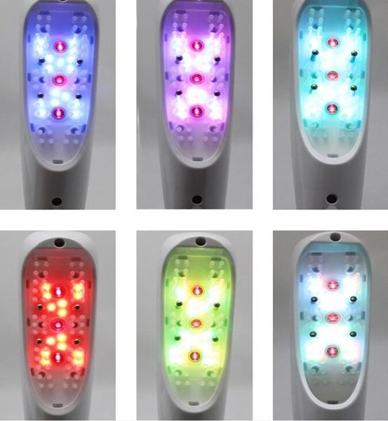 

3 in1 laser led light hair regrowth micro current hair massage hair growth comb remove scurf repair hair kd33262553255, Silver