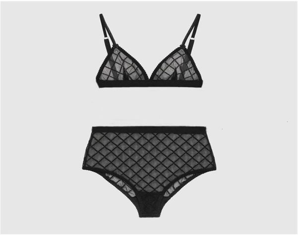 

ins tulle lace letter embroidered bras underwear women triangle bikinis swimsuit soft comfortable breathable lingerie2957467