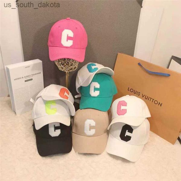 

baseball cap hip hop street solid c letter adjustable hat for men blue white trucker caps outdoor sport dancer hat l230523, Blue;gray