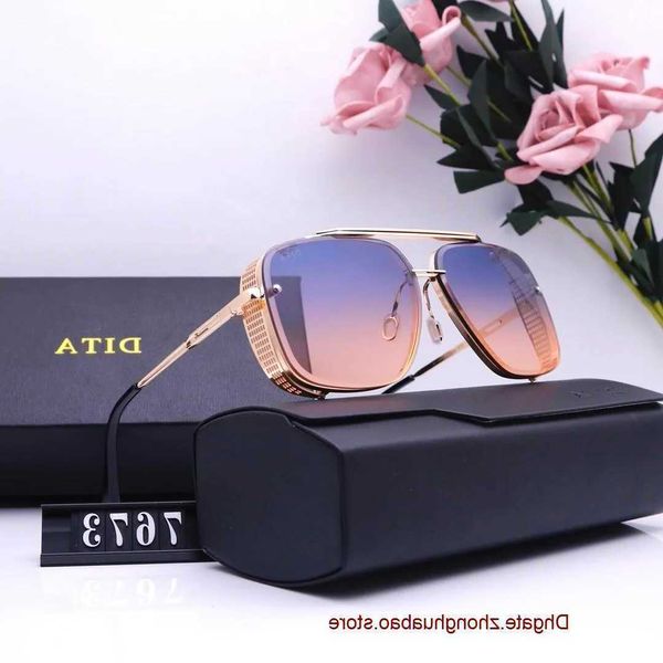 

2023 dita luxury- classic sunglasses designer brand mens womens sun glasses eyewear metal glass lenses 5s8x, White;black