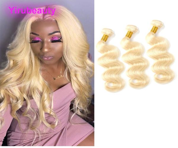 

peruvian human hair 4 bundles body wave hair extensions blonde 613 color remy hair weaves 1030inch8062512, Black