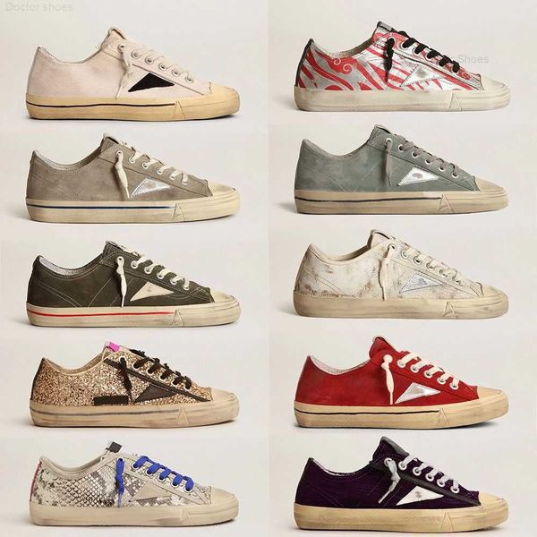 

excellent retro sole goldens dirty shoes designer casual shoes luxury italian vintage handmade dark grey v-star ltd checkered white sneakers, Black