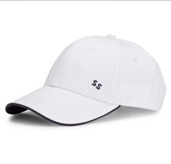 

Designer Hat Letter Baseball Caps for Men Womens Germany Chef Hats Fitted Street Fashion Sun Sports Ball Cap Brand Adjustable, White