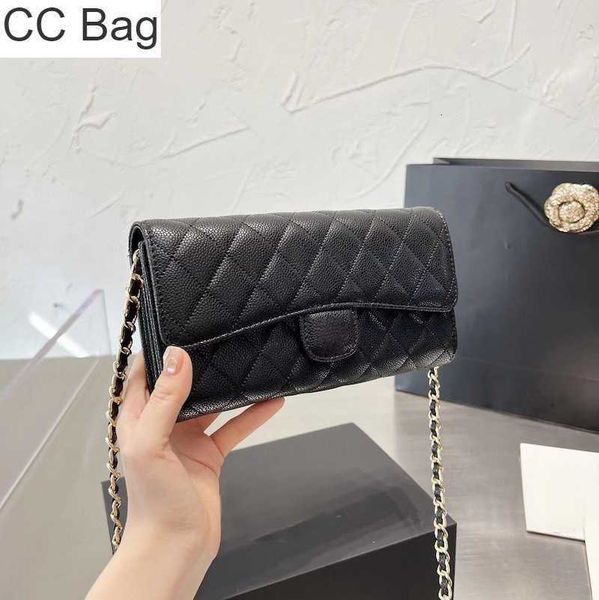 

cc bag 9a bag luxury cc designer handbag fashionbags crossbody classic quilted cf flap caviar cowhide 22cm handbags woman shoulder sling vin, White