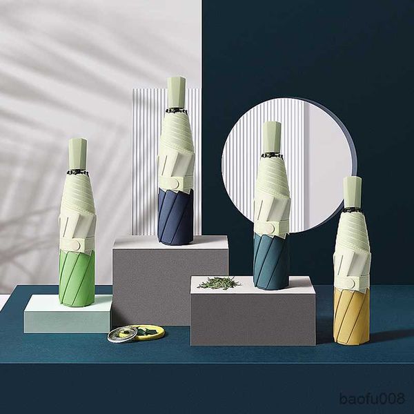 

umbrellas manual umbrellas parasol color matching creativity folding men umbrellas rain for womens r230607