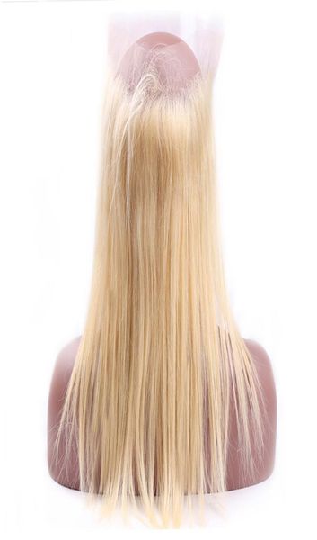 

straight 613 blonde 360 lace frontal only one piece frontal 22542 inches brazilian human hair blonde 360 lace frontal with baby3465733, Black;brown