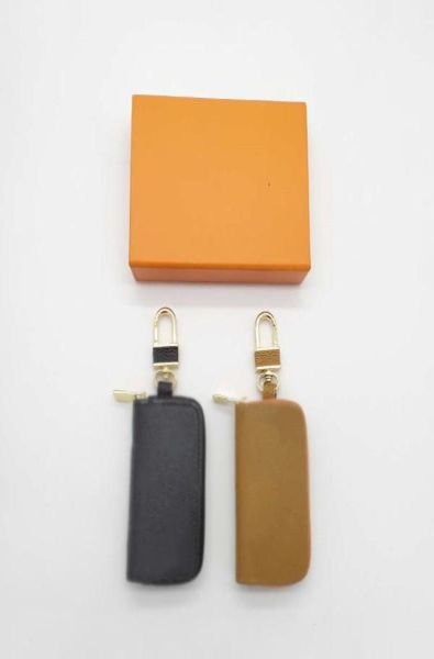 

fashion key buckle bag car keychain handmade leather keychains man woman purse bag pendant accessories 7 color4357980, Silver