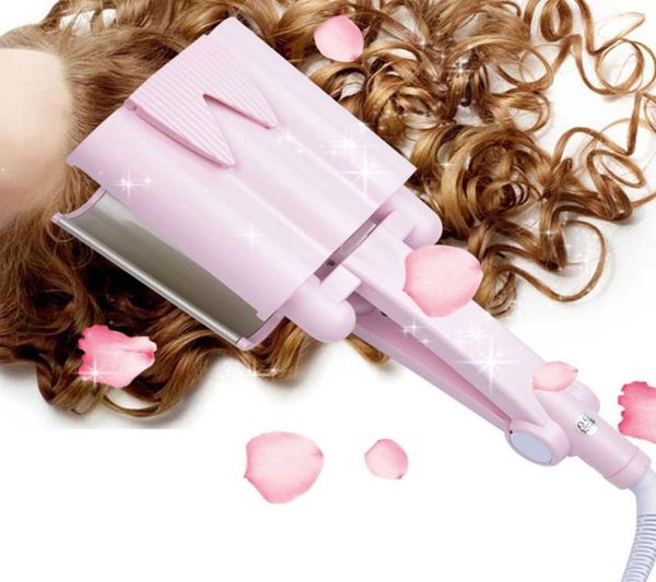 

32mm wave curling iron ceramic hair curler deep wavy curler not to hurt the hair3840201