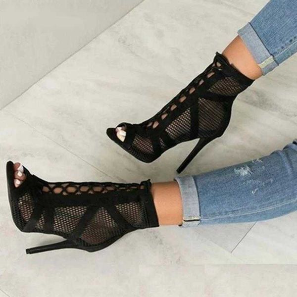 

nxy sandals high heel summer sandal women boots street style open toe shoes, Black
