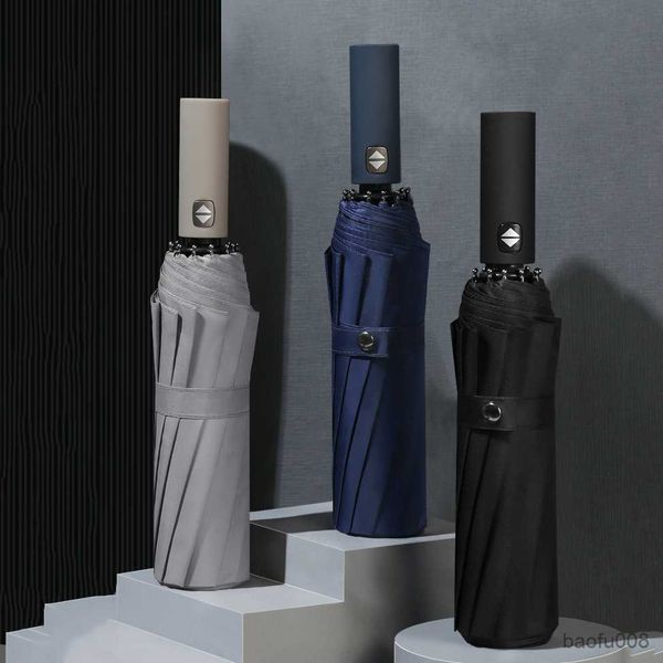 

umbrellas fully automatic umbrella rain fashion ribs sun umbrellas umbrella parasol portable folding umbrellas r230607