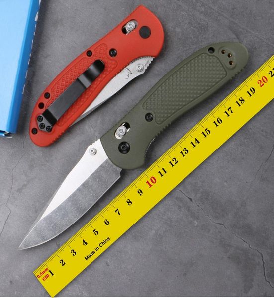 

benchmade griptilian folding mark survival fiber handle 550 154cm 551 pocket hunting edc tool camping nylon outdoor knife blade 3133414
