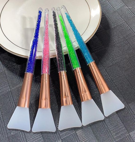 

1pc silicone face mask brushes lexible facial mud applicator brush hairless moisturizers tools foundation makeup13145226